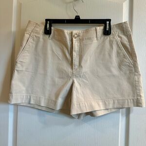 LOFT The Monroe Khaki 4" Short Size 14
